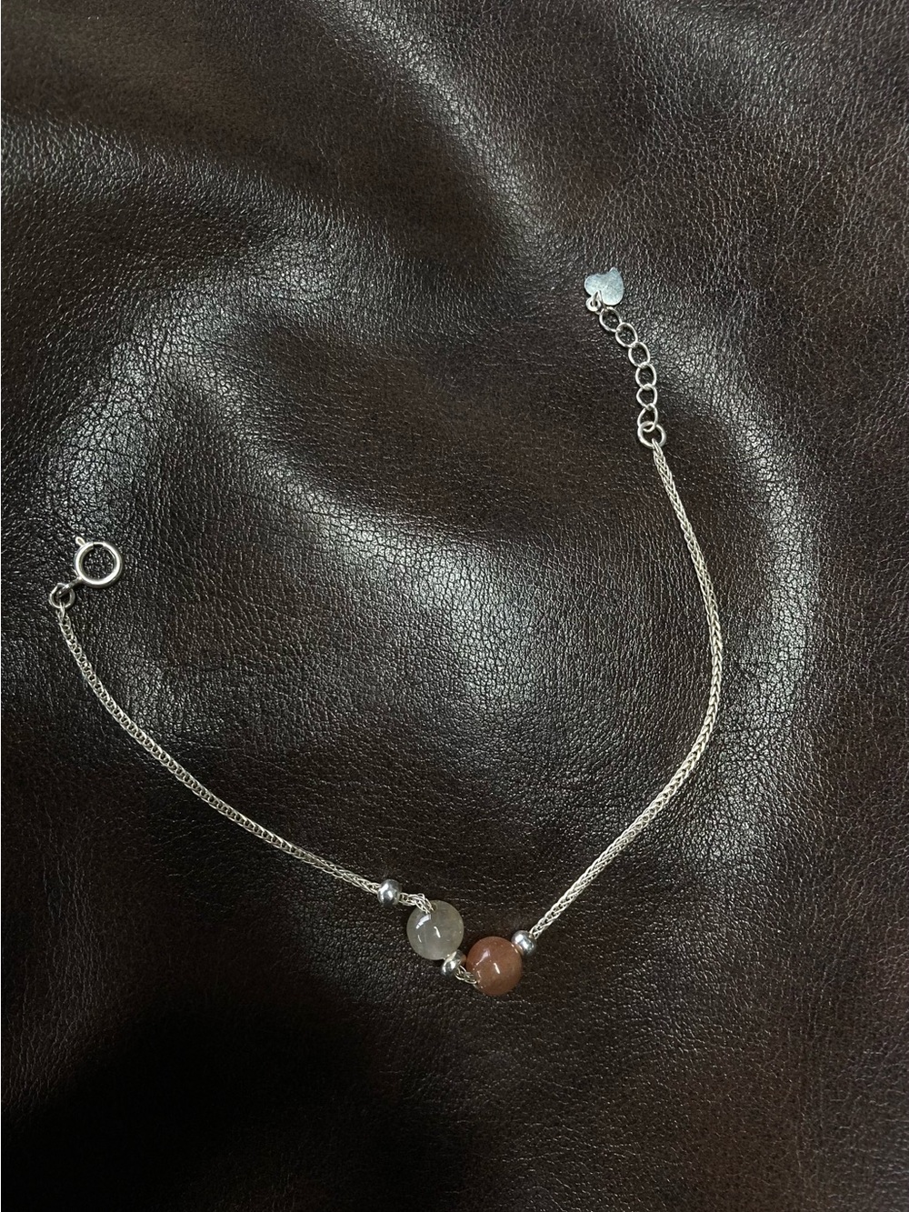 Sterling Silver Double-Bead Bracelet